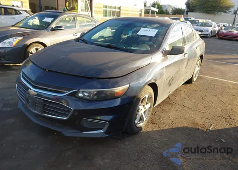 2017 Chevrolet Malibu Ls из США, поврежденный, VIN 1G1ZB5ST0HF201808